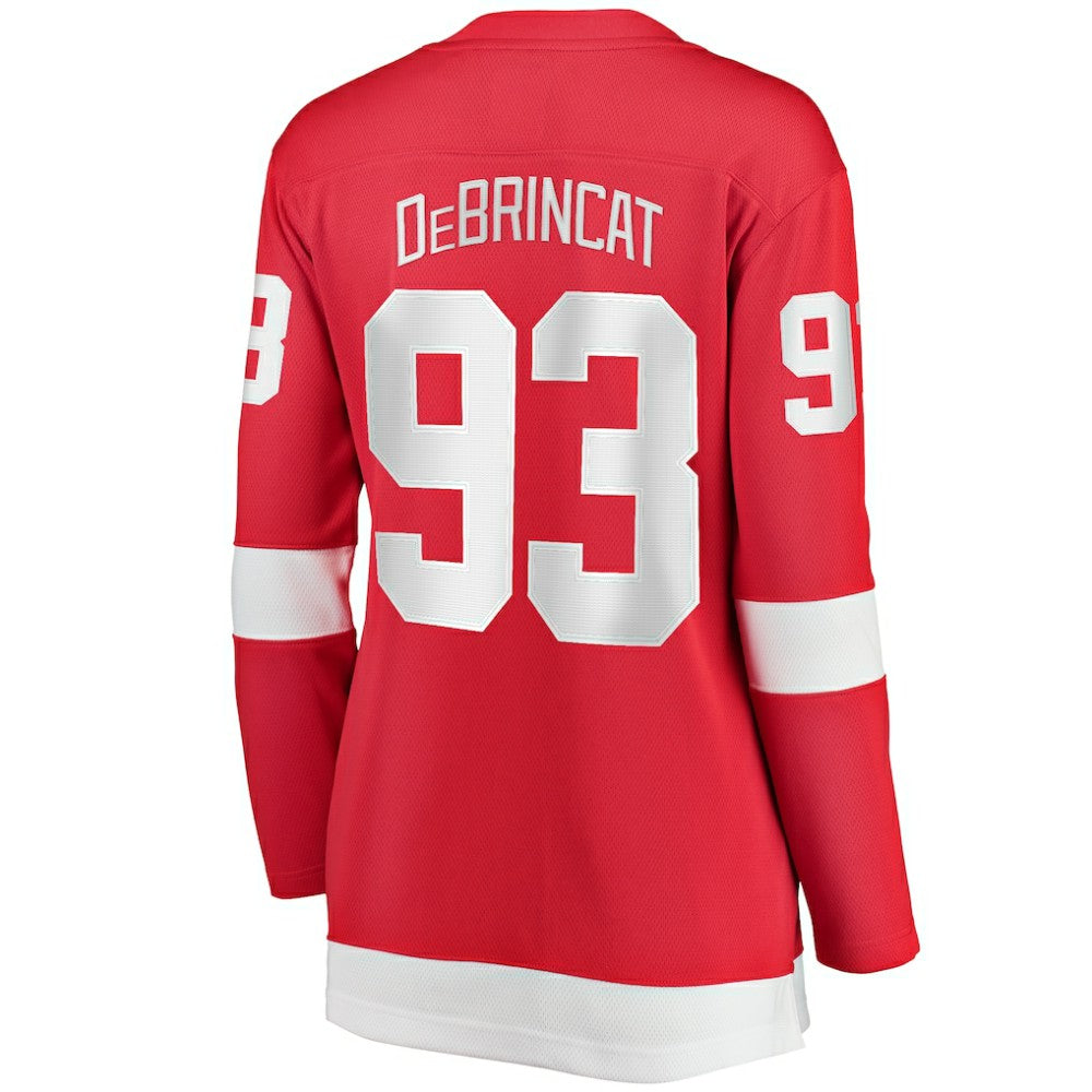 NHL Red Alex DeBrincat Detroit Red Wings Fanatics Women's Home Breakaway Jersey