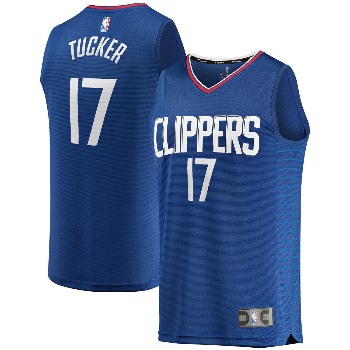 NBA PJ Tucker LA Clippers Fast Break Player Jersey