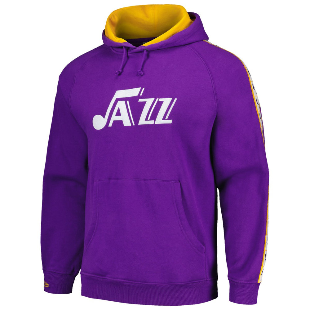 NBA Utah Jazz Hardwood Classics Nights Raglan Pullover Hoodie