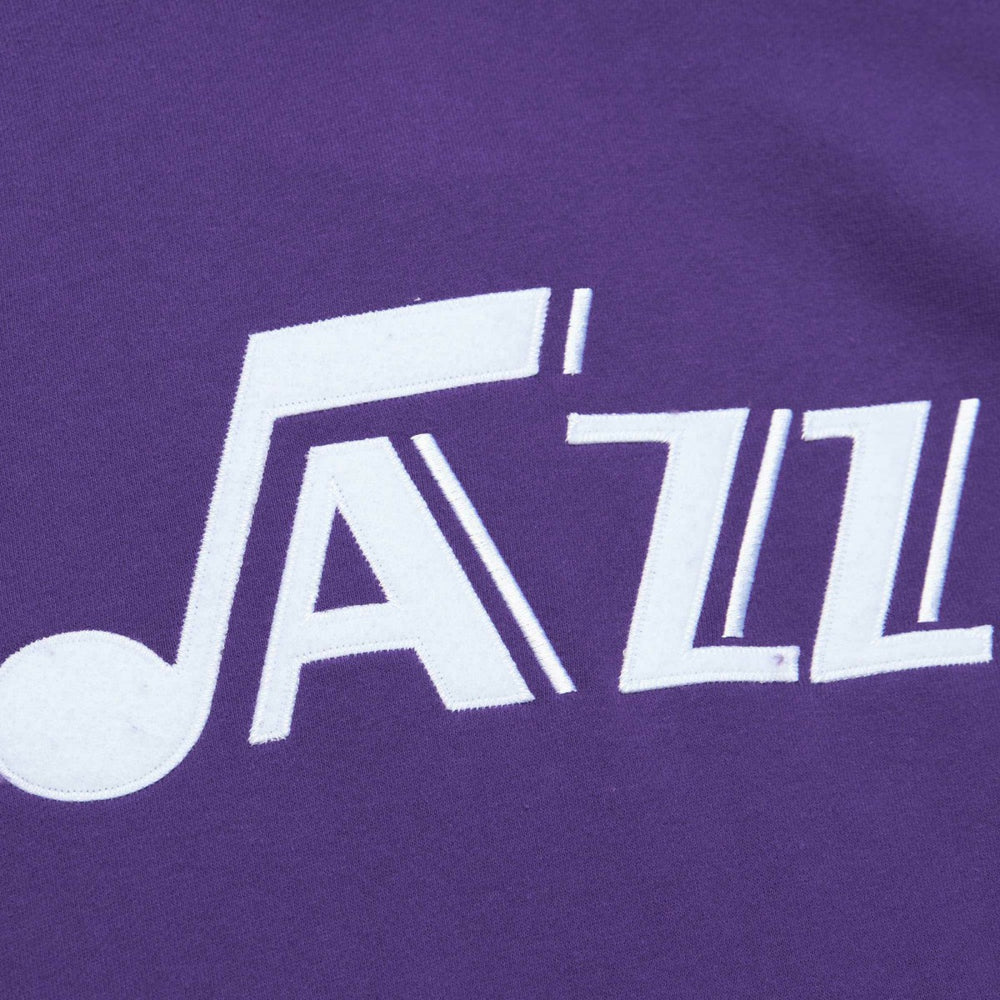 NBA Utah Jazz Hardwood Classics Nights Raglan Pullover Hoodie
