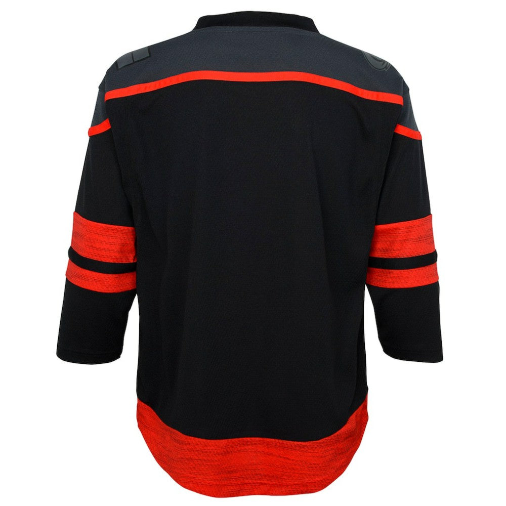 NHL Black Carolina Hurricanes Youth Home Premier Jersey