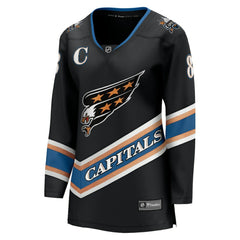 NHL Black Alexander Ovechkin Washington Capitals Fanatics Women's 50th Anniversary Breakaway Jersey