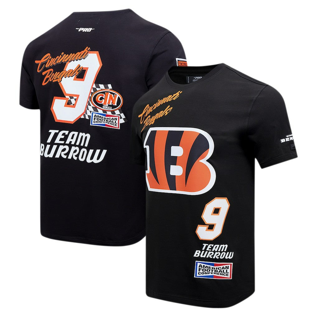 Joe Burrow  Pro Standard Fast Lane Name & Number Player T-Shirt - Cincinnati Bengals
