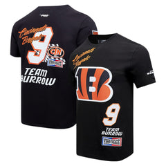 Joe Burrow  Pro Standard Fast Lane Name & Number Player T-Shirt - Cincinnati Bengals