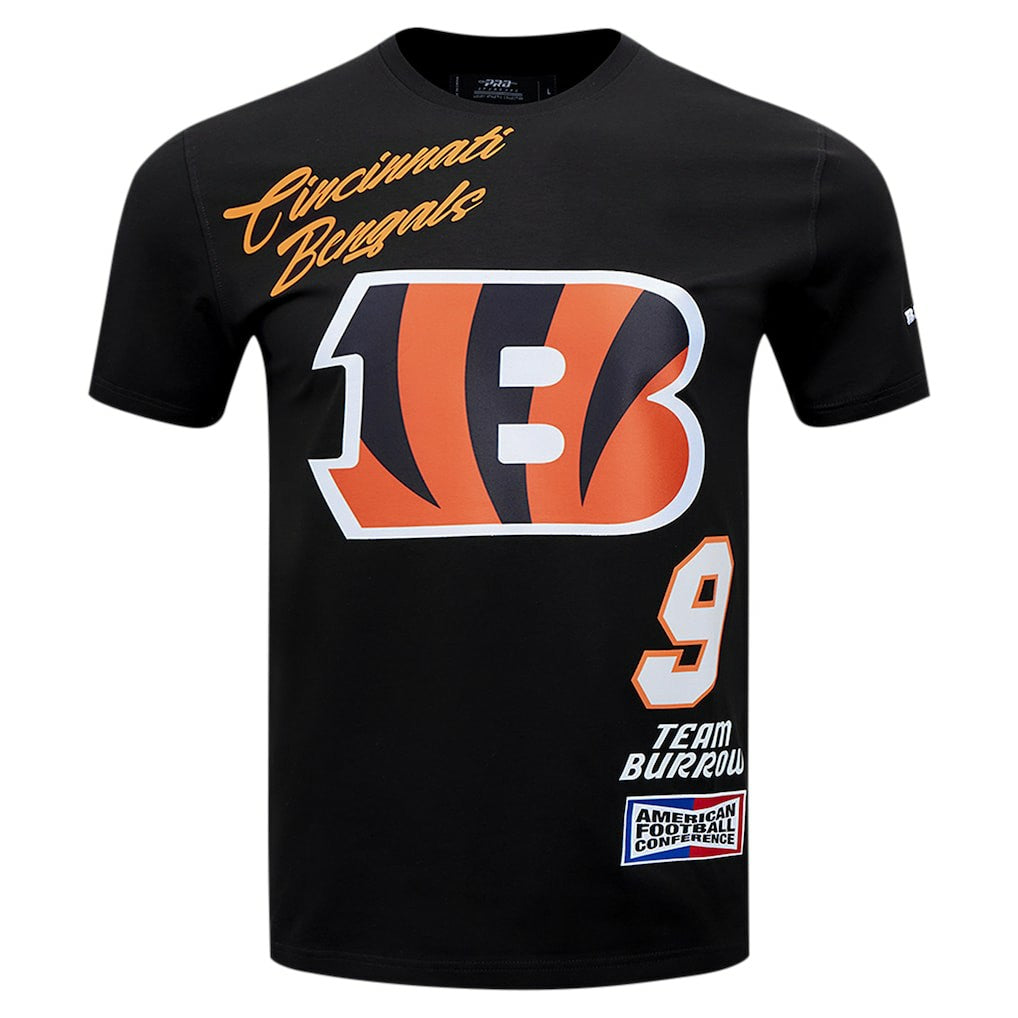 Joe Burrow  Pro Standard Fast Lane Name & Number Player T-Shirt - Cincinnati Bengals