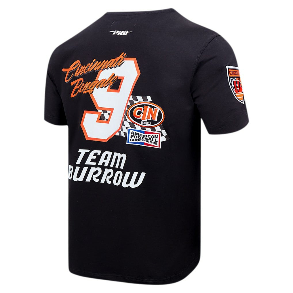 Joe Burrow  Pro Standard Fast Lane Name & Number Player T-Shirt - Cincinnati Bengals