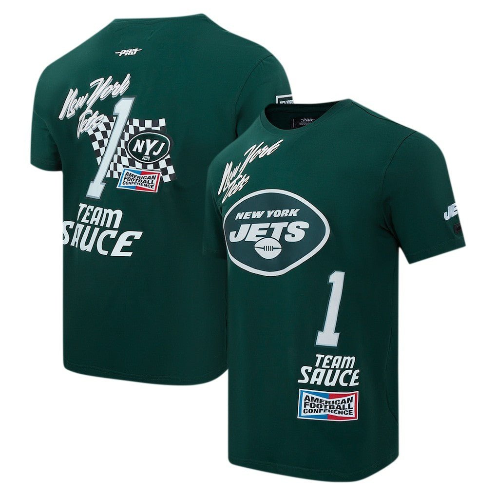 Ahmad Sauce Gardner  Pro Standard Fast Lane Name & Number Player T-Shirt - New York Jets