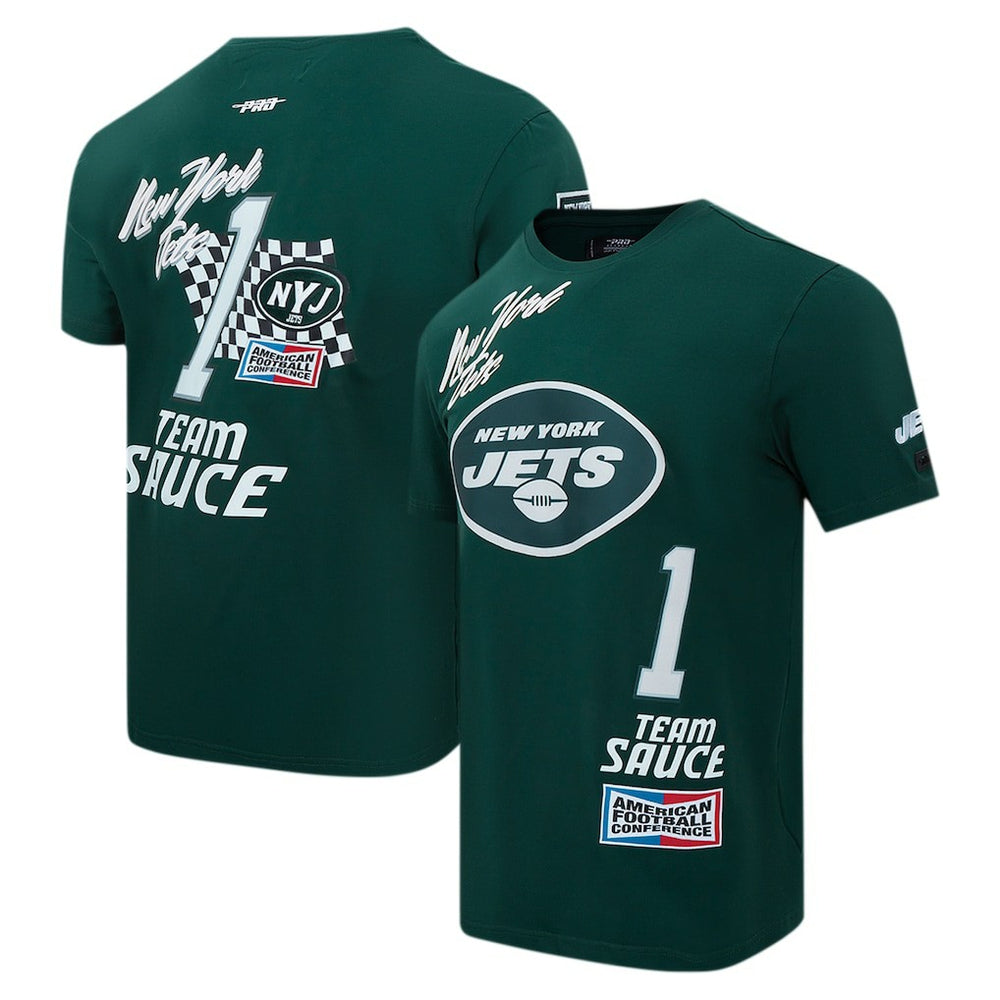 Ahmad Sauce Gardner  Pro Standard Fast Lane Name & Number Player T-Shirt - New York Jets