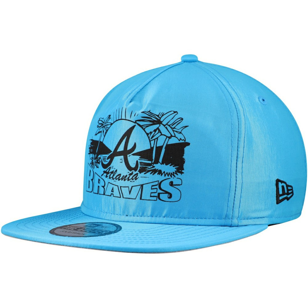 MLB Atlanta Braves New Era Neon Golfer Snapback Hat
