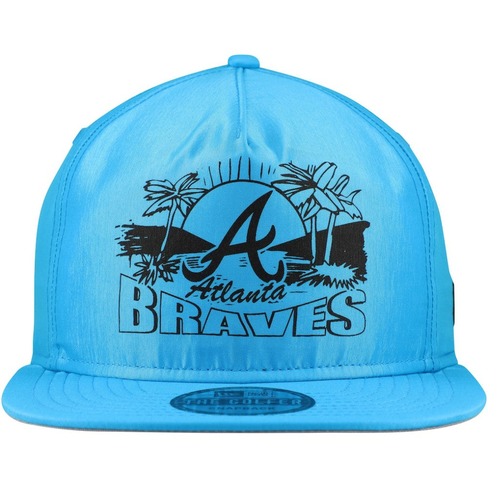 MLB Atlanta Braves New Era Neon Golfer Snapback Hat