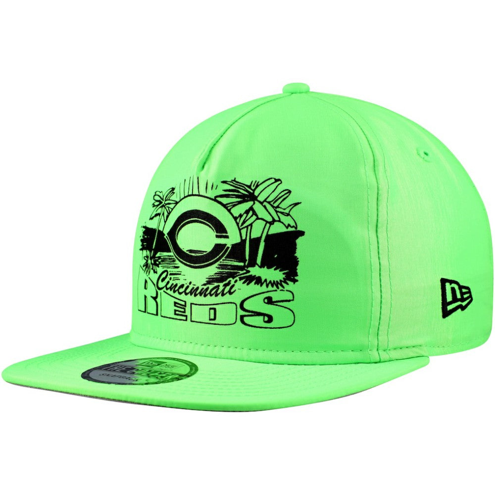 MLB Cincinnati Reds New Era Neon Golfer Snapback Hat