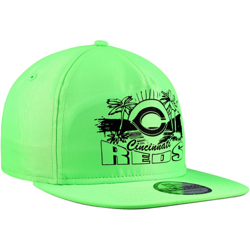 MLB Cincinnati Reds New Era Neon Golfer Snapback Hat