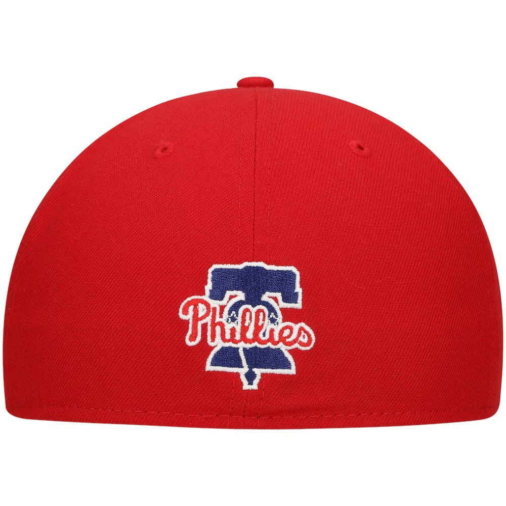 MLB Philadelphia Phillies New Era Shadow Logo 59FIFTY Fitted Hat