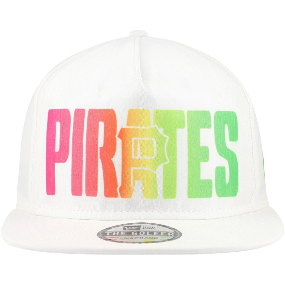 MLB Pittsburgh Pirates New Era Spring Spectrum Golfer Snapback Hat