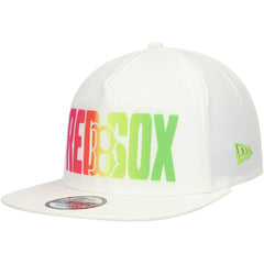 MLB Boston Red Sox New Era Spring Spectrum Golfer Snapback Hat