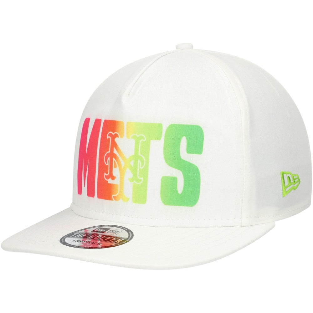 MLB New York Mets New Era Spring Spectrum Golfer Snapback Hat