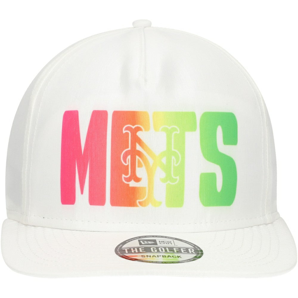 MLB New York Mets New Era Spring Spectrum Golfer Snapback Hat