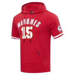 Patrick Mahomes  Pro Standard Player Name & Number Hoodie T-Shirt - Kansas City Chiefs
