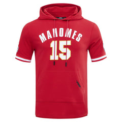 Patrick Mahomes  Pro Standard Player Name & Number Hoodie T-Shirt - Kansas City Chiefs