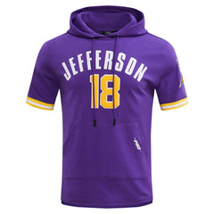 Justin Jefferson  Pro Standard Player Name & Number Hoodie T-Shirt - Minnesota Vikings