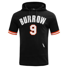 Joe Burrow  Pro Standard Player Name & Number Hoodie T-Shirt - Cincinnati Bengals