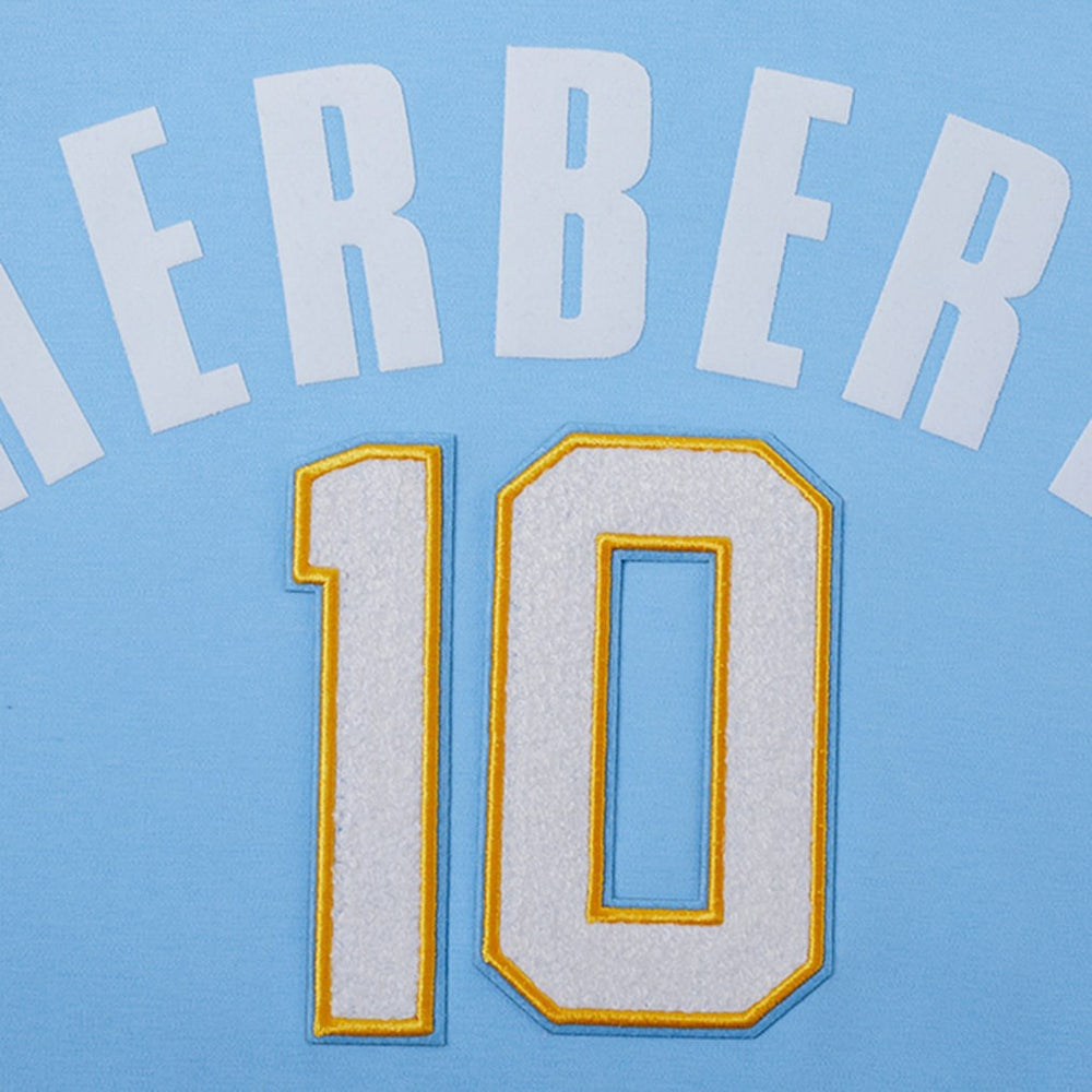 Justin Herbert  Pro Standard Player Name & Number Hoodie T-Shirt - Los Angeles Chargers