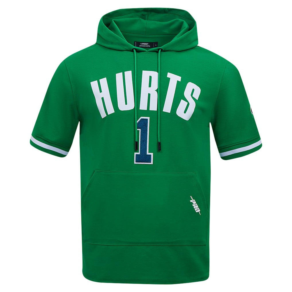 Jalen Hurts  Pro Standard Player Name & Number Hoodie T-Shirt - Philadelphia Eagles