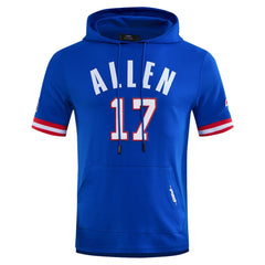 Josh Allen  Pro Standard Player Name & Number Hoodie T-Shirt - Buffalo Bills