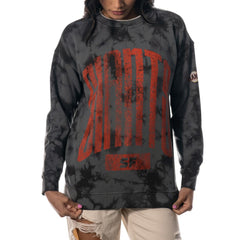 MLB San Francisco Giants The Wild Collective Women's Overdyed Pullover Sweatshirt