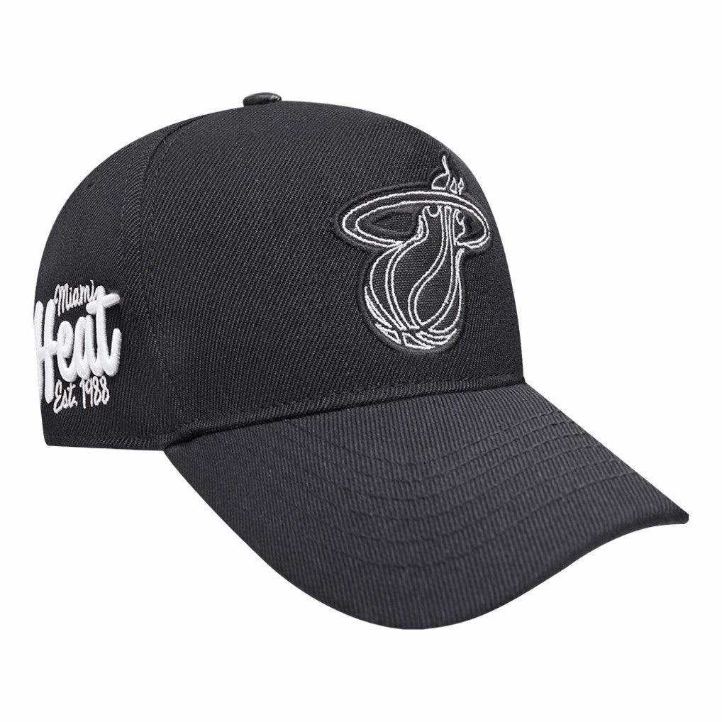 NBA Miami Heat Pro Standard Paint the City Pinch Front Snapback Hat