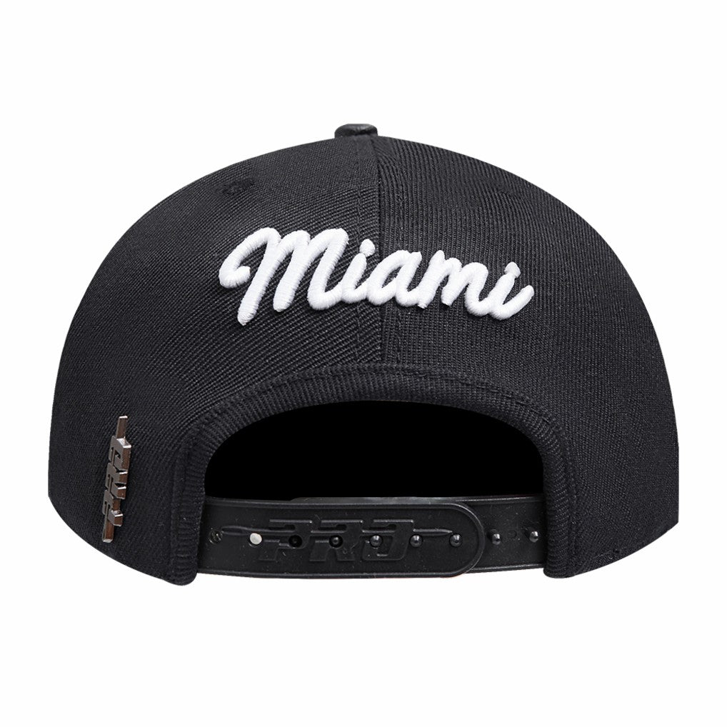 NBA Miami Heat Pro Standard Paint the City Pinch Front Snapback Hat