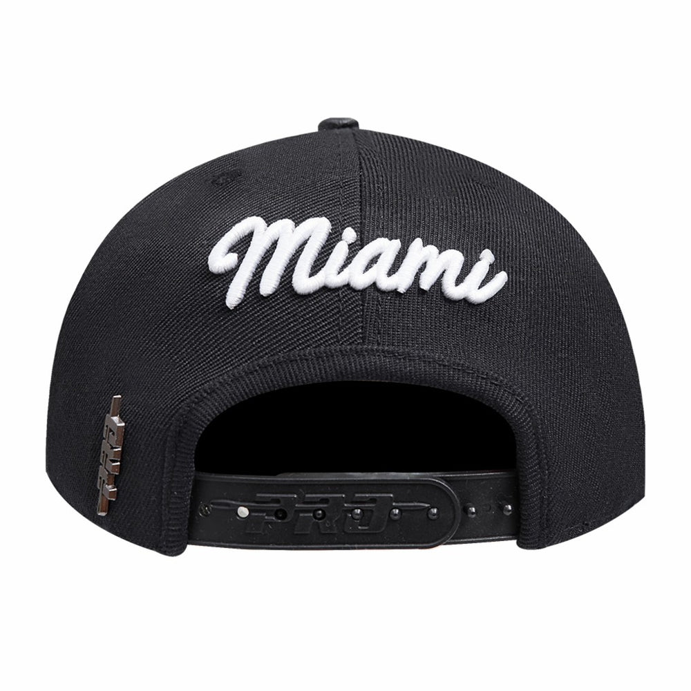 NBA Miami Heat Pro Standard Paint the City Pinch Front Snapback Hat