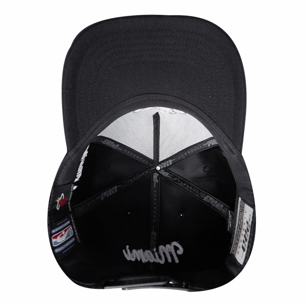 NBA Miami Heat Pro Standard Paint the City Pinch Front Snapback Hat