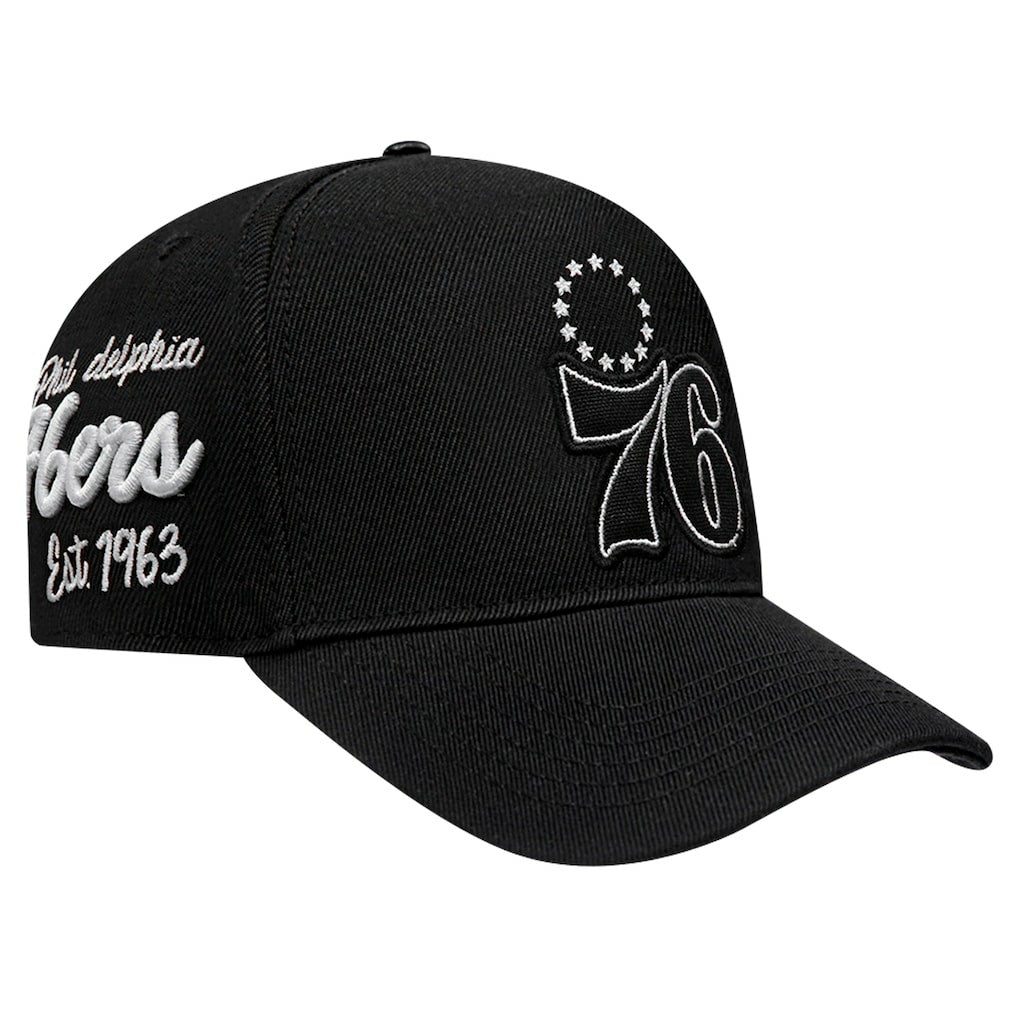 NBA Philadelphia 76ers Pro Standard Paint the City Pinch Front Snapback Hat