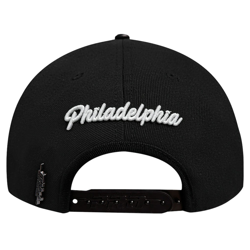 NBA Philadelphia 76ers Pro Standard Paint the City Pinch Front Snapback Hat