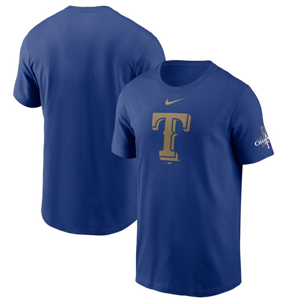 MLB Texas Rangers Nike 2024 Gold Collection Logo T-Shirt