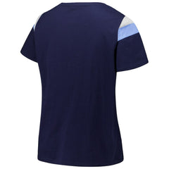 MLB Tampa Bay Rays Profile Women's Plus Size Scoop Neck T-Shirt
