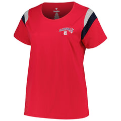 MLB St. Louis Cardinals Profile Women's Plus Size Scoop Neck T-Shirt