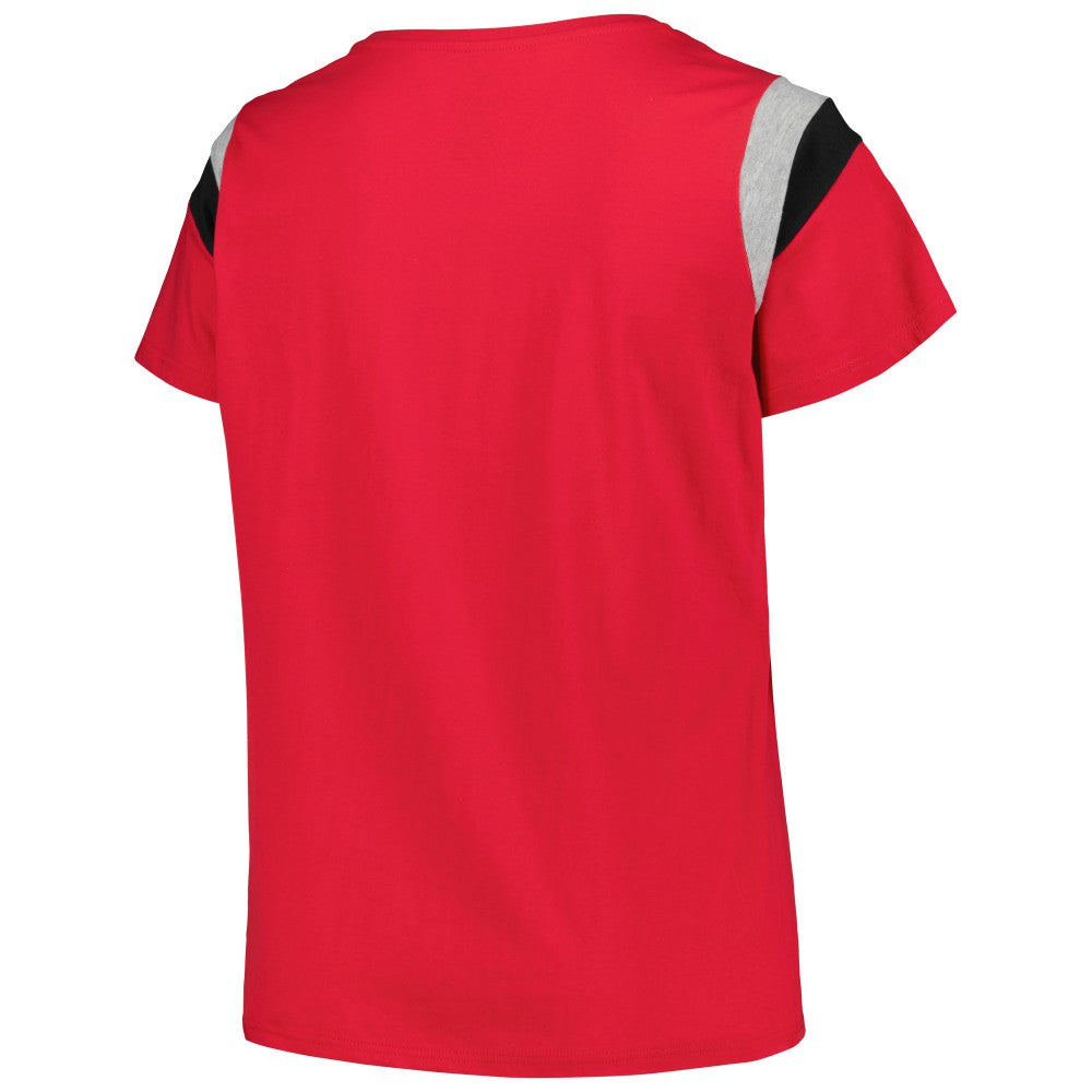 MLB St. Louis Cardinals Profile Women's Plus Size Scoop Neck T-Shirt