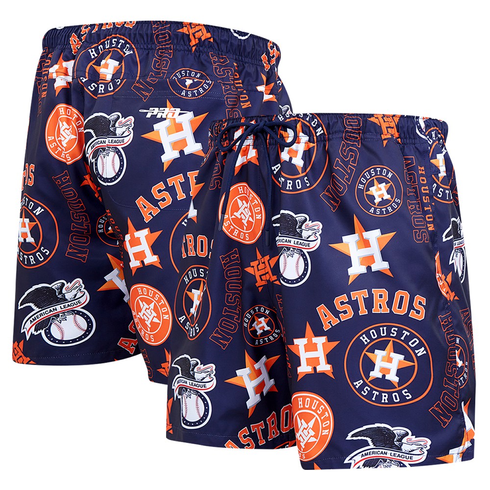 MLB Houston Astros Pro Standard Toss Logo Woven Shorts