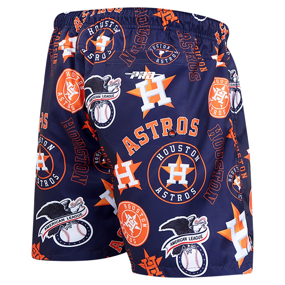 MLB Houston Astros Pro Standard Toss Logo Woven Shorts