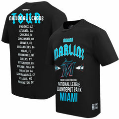 MLB Miami Marlins Pro Standard Oversized City Tour T-Shirt