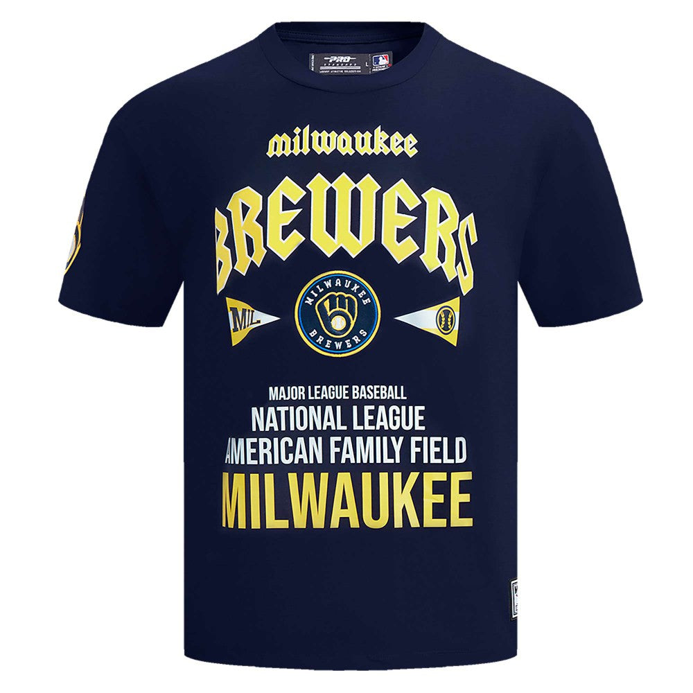 MLB Milwaukee Brewers Pro Standard Oversized City Tour T-Shirt