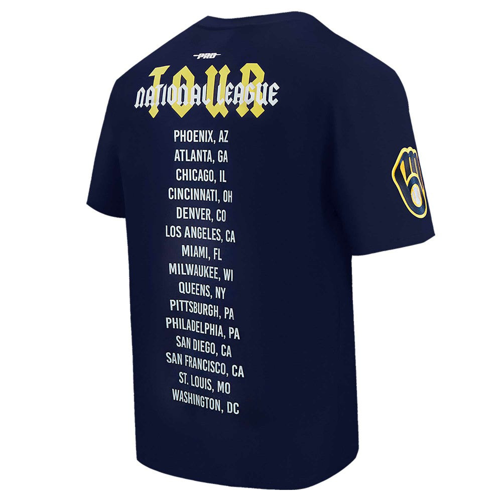 MLB Milwaukee Brewers Pro Standard Oversized City Tour T-Shirt