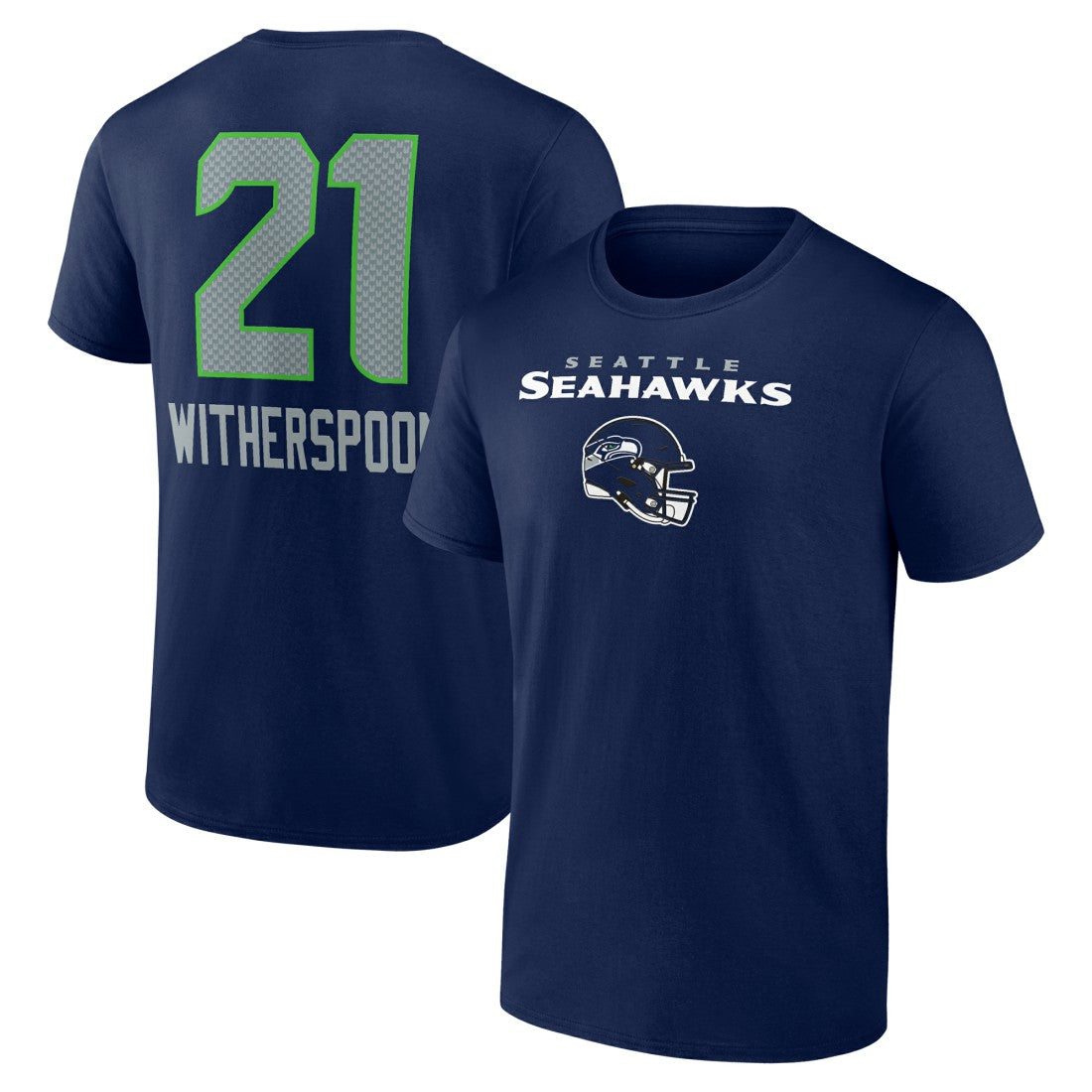 Devon Witherspoon  Team Wordmark Player Name & Number T-Shirt - Seattle Seahawks
