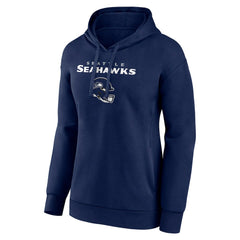 Devon Witherspoon  Women's Team Wordmark Player Name & Number Pullover Hoodie - Seattle Seahawks