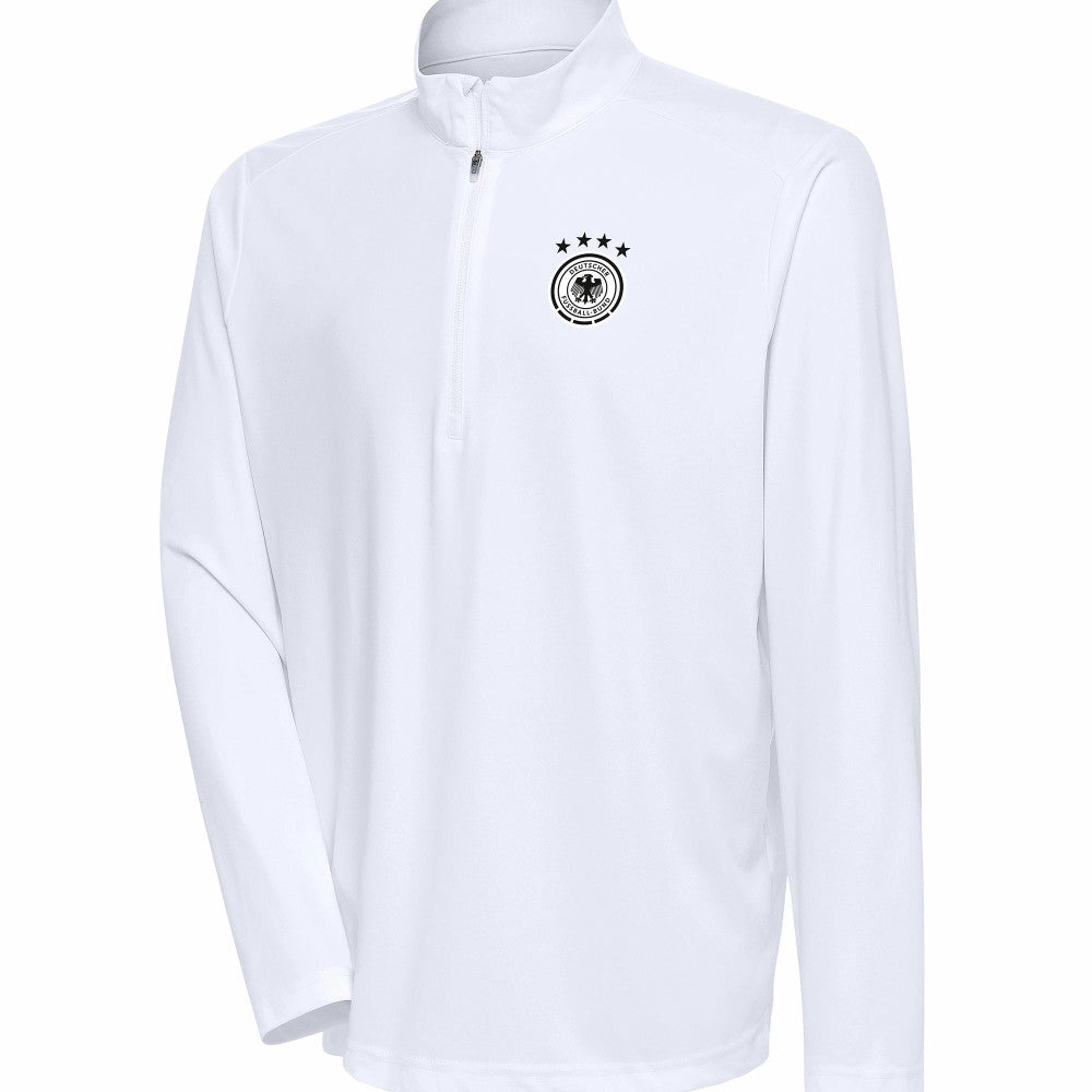 Germany National Team Statement Quarter-Zip Pullover -  White