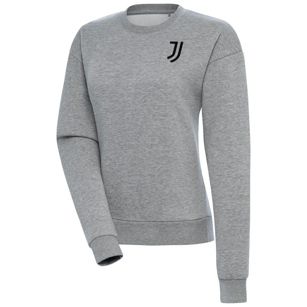 Juventus Women's Takeover Crewneck Pullover Sweatshirt -  Heather Gray