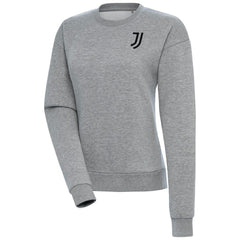 Juventus Women's Takeover Crewneck Pullover Sweatshirt -  Heather Gray