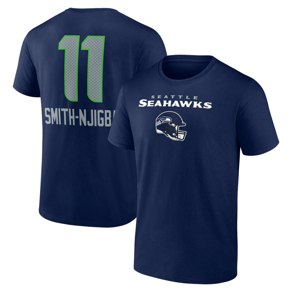 Jaxon Smith-Njigba  Team Wordmark Player Name & Number T-Shirt - Seattle Seahawks